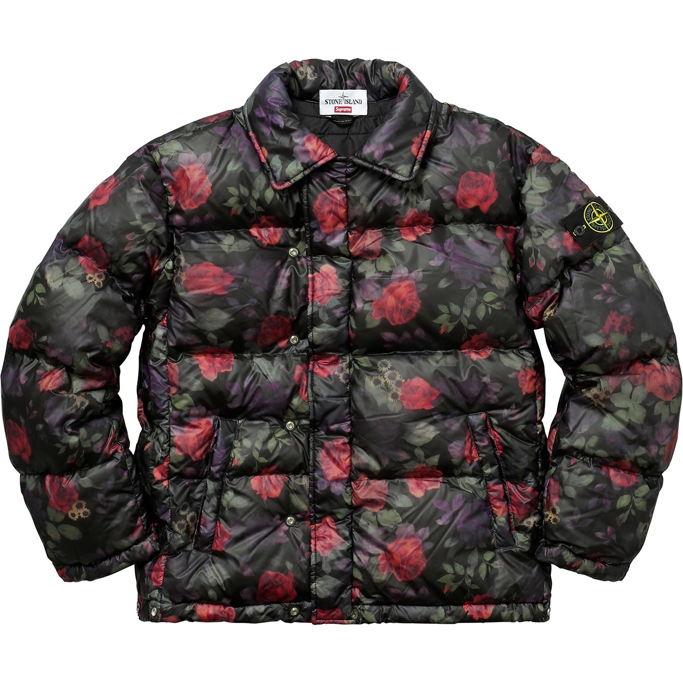 Supreme®/Stone Island® Lamy Cover Stampato Puffy Jacket view 16